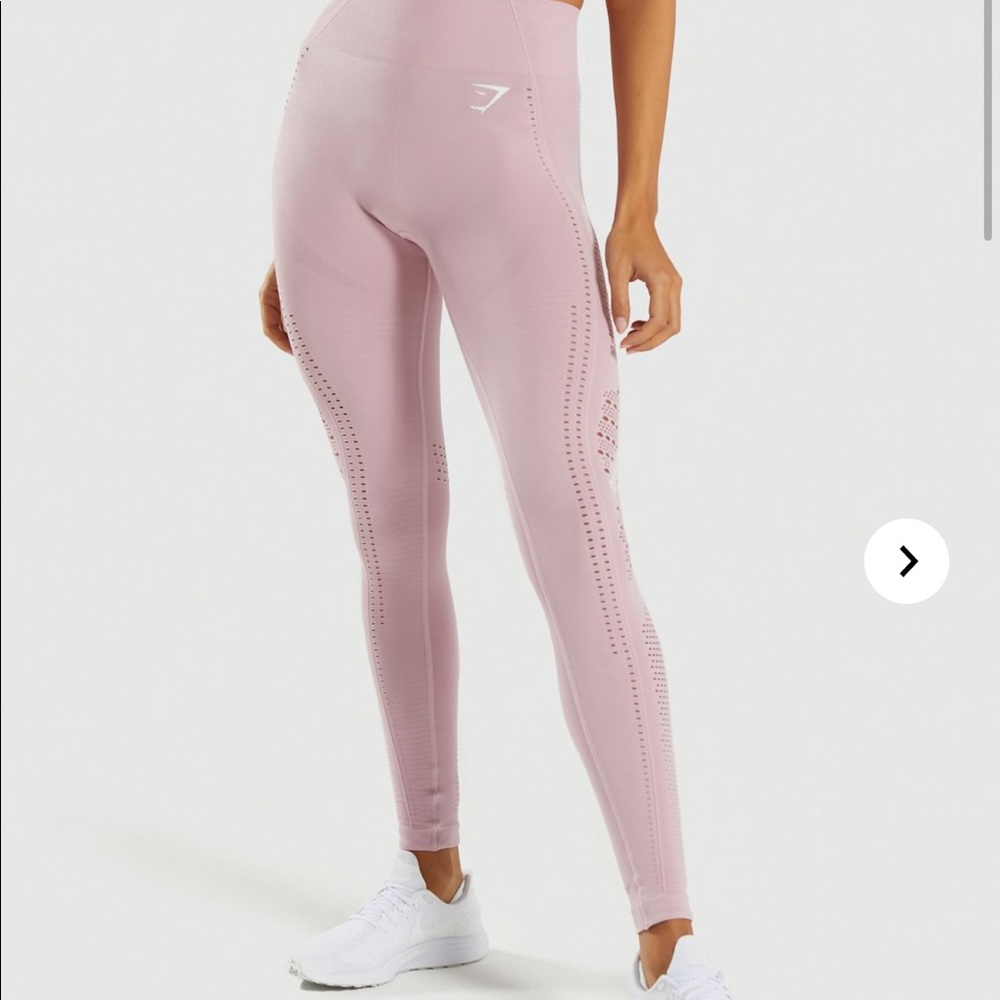 Gymshark flawless knit tights washed lavender